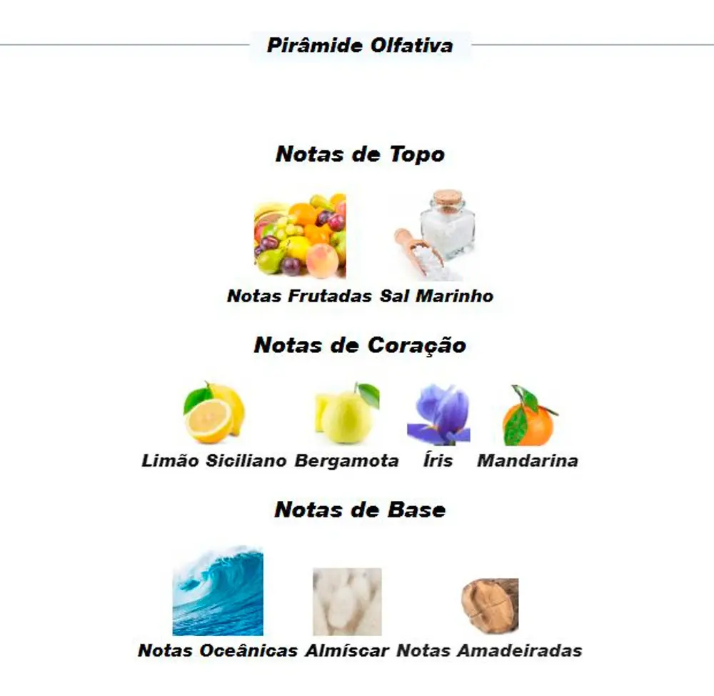 Pirâmide Olfativa (Perfume Inspirado)